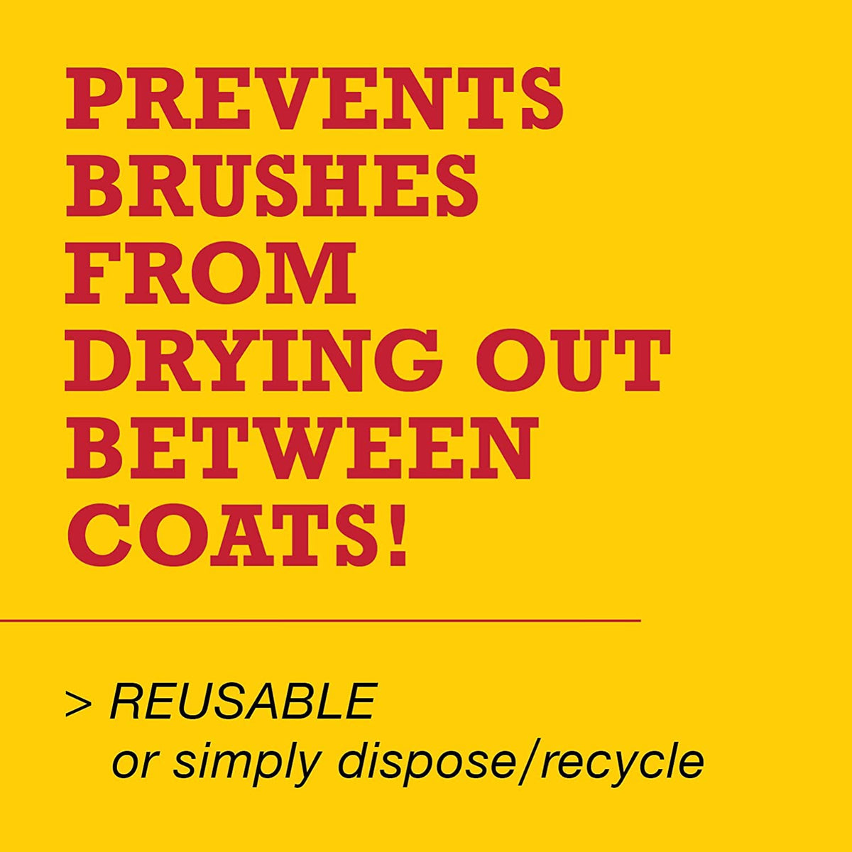 Paint Poncho Wet Brush Protectors 5 Pack Obvious Solutions