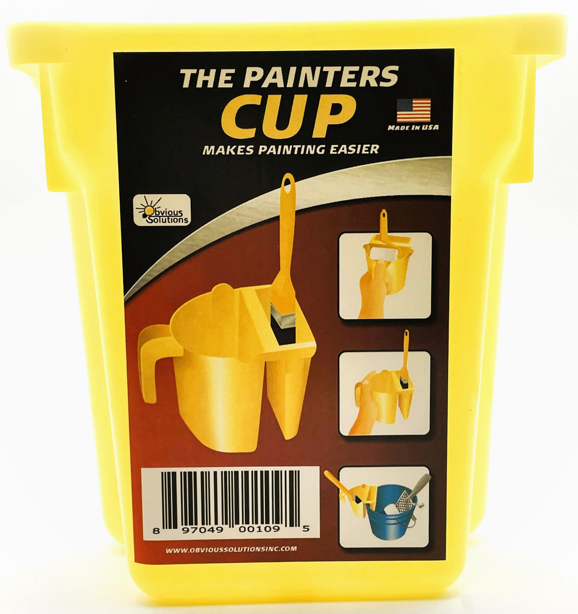 The Painters Cup With a Brush Holder (Better than cups with a