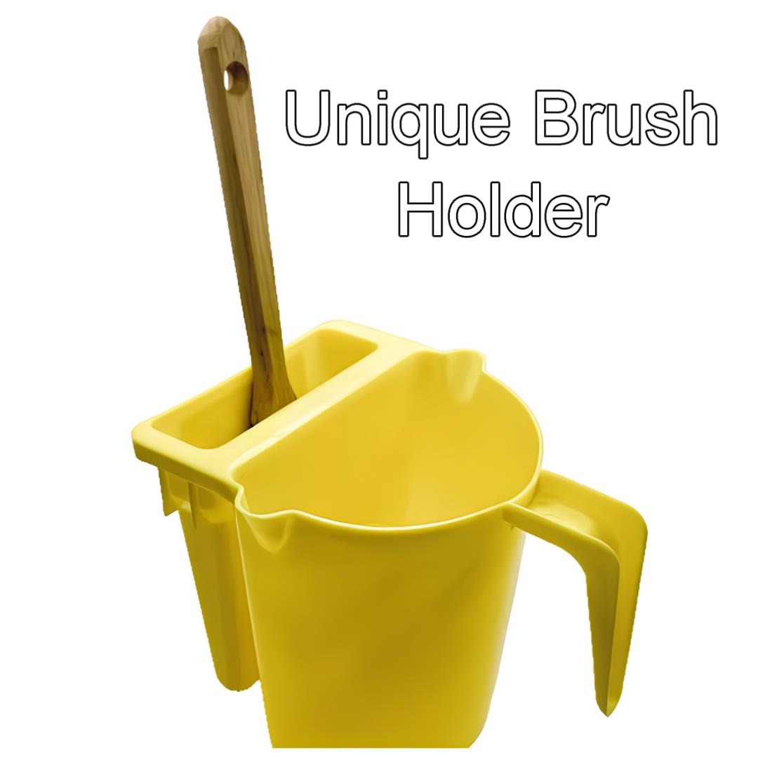 The Painters Cup With a Brush Holder (Better than cups with a