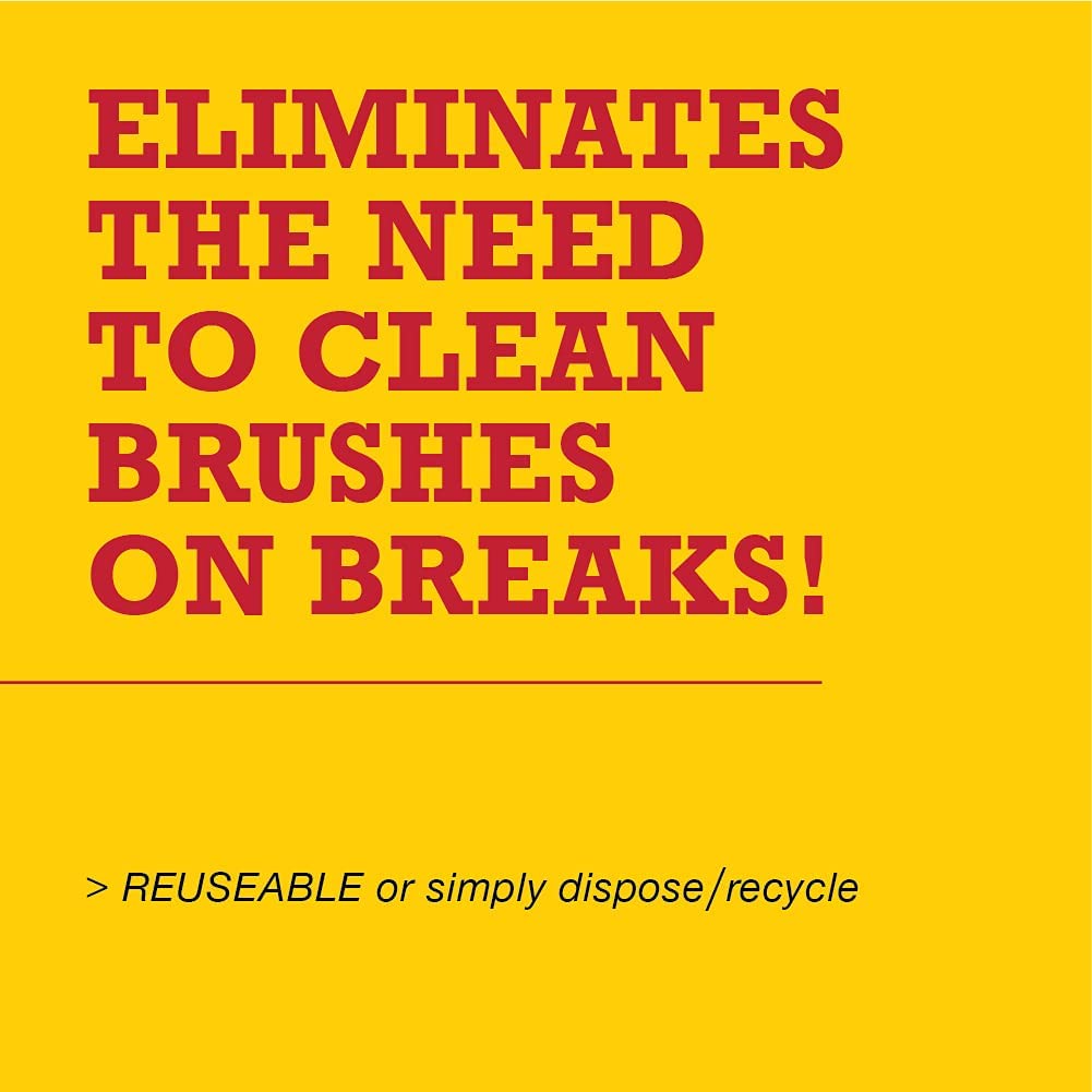 Paint Poncho Wet Brush Protectors 5 Pack Obvious Solutions